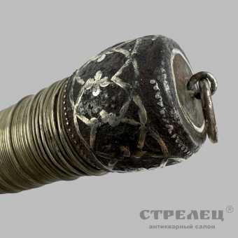 фото — нагайка в серебре. черкесы или лакцы, конец 19 века